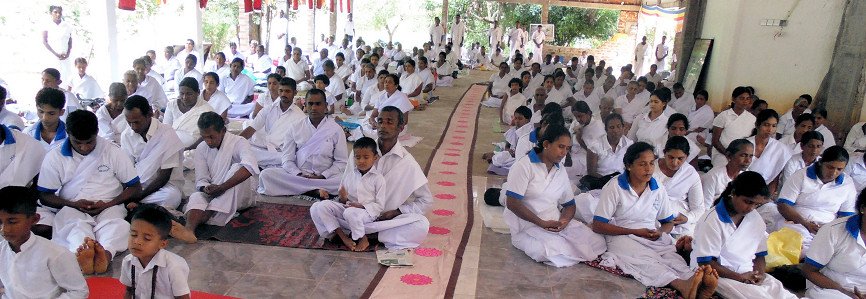 Lay People's Poya Day Meditation Programme